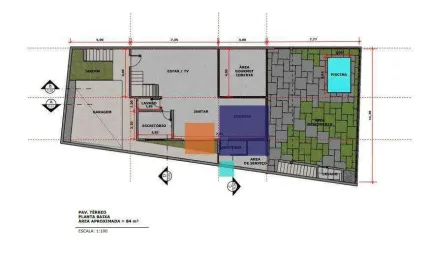 Terreno à venda, 249 m² por R$ 745.000,00 - Vila Guiomar - Santo André/SP