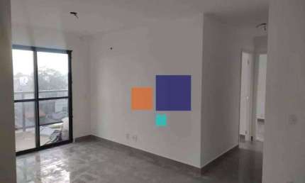 Apartamento com 2 dormitórios para alugar, 57 m² por R$ 3.290,91/mês - Jardim - Santo André/SP