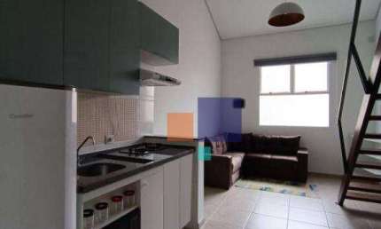 Apartamento Tipo Loft 34m², 01 dormitório e 01 banheiro s/ garagem - Aluga-se na Bela Vista