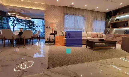 Apartamento com 3 dormitórios à venda, 153 m² por R$ 2.200.000,00 - Jardim - Santo André/SP