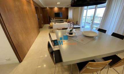 Apartamento Alto Padrão 160m² Mobiliado, 03 dormitórios, 01 suíte e 02 vagas - Vende-se - Barra Funda