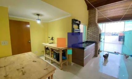Cobertura com 2 dormitórios à venda, 110 m² por R$ 490.000,00 - Utinga - Santo André/SP
