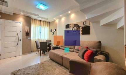 Casa em Condomínio 174m² com 3 dormitórios (1 suíte), 3 banheiros, 2 vagas, Vende-se no Nova Petrópolis - São Bernardo do Campo