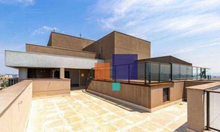 Cobertura Duplex Nova com 343m² 04 dormitórios (02 suítes e 3ª reversível) e 04 vagas - Vende-se no Morumbi