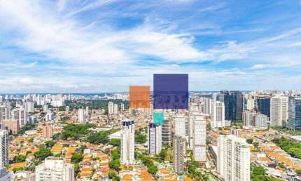 Cobertura Nova com 410m² no 44º andar, com 04 suítes e 05 vagas - Vende-se no Jardim das Acácias