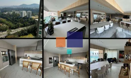 Apartamento com 3 dormitórios à venda, 200 m² por R$ 3.604.000,00 - Alphaville - Barueri/SP