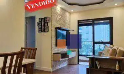 Apartamento 55m², 02 dormitórios e 01 vaga - Vende-se - Vila Mascote