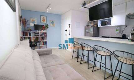 Apartamento 63m², 02 dormitórios (01 suíte) e 01 vaga - Vende-se - Vila Cordeiro