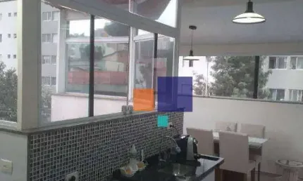 Apartamento duplex com 2 dormitórios à venda, 86 m² por r$ 478.000,00 - vila valparaíso - santo andré/sp