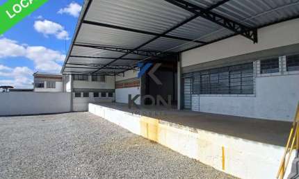 Barracão / Galpão / Depósito com 2 salas para alugar na Rua Engenheiro João Bley Filho, 560, Pinheirinho, Curitiba