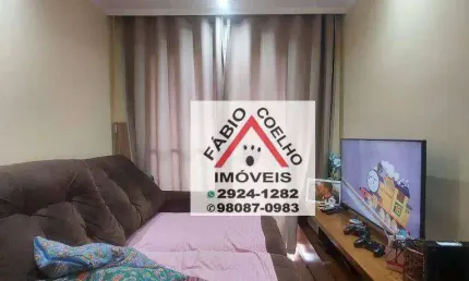 Apartamento com 2 dormitórios à venda, 54 m² por R$ 330.000 - Campo Grande - São Paulo/SP - Andar alto