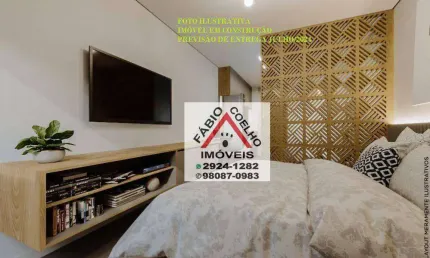 Studio com 1 dormitório à venda, 26 m² por r$ 268.585,26 - campo belo - são paulo/sp