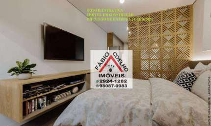 Studio com 1 dormitório à venda, 28 m² por R$ 278.000,00 - Campo Belo - São Paulo/SP
