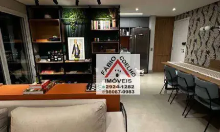 Apartamento com 1 dormitório à venda, 63 m² - jardim marajoara - são paulo/sp