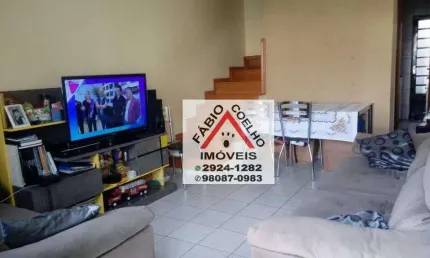 Casa com 2 dormitórios à venda, salão de festas e quintal, 68 m² - Americanópolis - São Paulo/SP