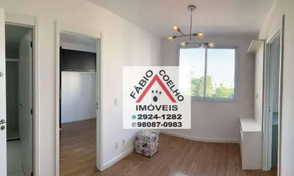 Belo apartamento com 2 dormitórios à venda, 42 m² por r$ 360.000 - morumbi - são paulo/sp