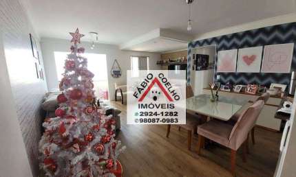 Apartamento com 3 dormitórios  2 vagas, deposito à venda, 75 m² por R$ 555.000 - Jardim Consórcio - São Paulo/SP