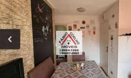 Apartamento com 2 dormitórios à venda, 46 m² por r$ 220.000,00 - pedreira - são paulo/sp