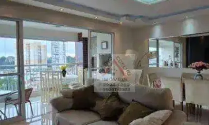 Apartamento com 3 dormitórios à venda, 140 m² por r$ 1.380.000,00 - interlagos - são paulo/sp