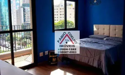 Apartamento com 1 dormitório à venda, 26 m² por r$ 530.000,00 - campo belo - são paulo/sp