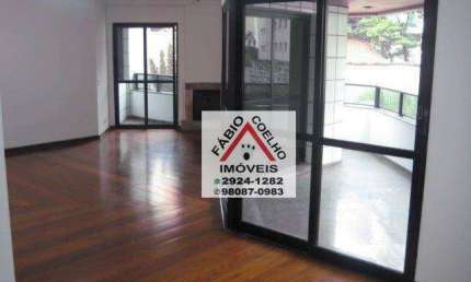 Apartamento com 4 dormitórios à venda, 208 m² por R$ 2.600.000,00 - Moema - São Paulo/SP
