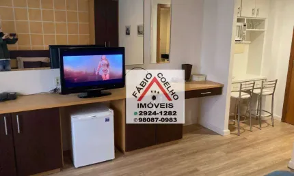 Flat com 1 dormitório à venda, 24 m² - campo belo - são paulo/sp