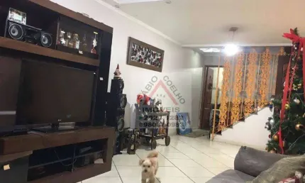 Sobrado com 3 dormitórios à venda, 120 m² por R$ 600.000 - Campo Grande - São Paulo/SP - ESTUDA PERMUTA EM APTO NA REGIÃO