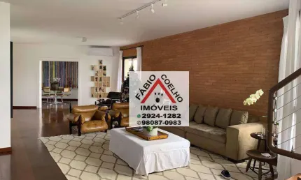 Apartamento com 4 dormitórios à venda, 280 m² - real parque - são paulo/sp