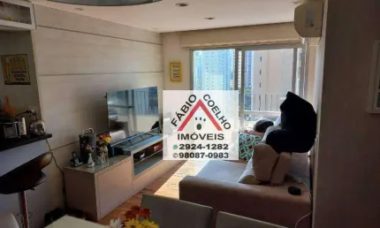 Apartamento lindo com 2 dormitórios à venda, 72 m² - indianópolis - são paulo/sp