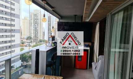 Apartamento Charmoso com 2 dormitórios à venda, 64 m² por R$ 1.325.000 - Brooklin - São Paulo/SP