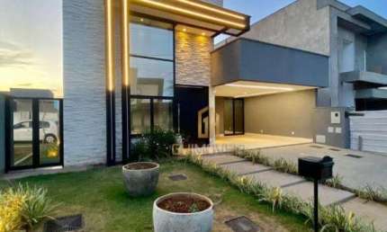 Casa em condomínio fechado com 3 quartos à venda na Avenida Paissandu, Residencial Parqville Jacarandá, Aparecida de Goiânia