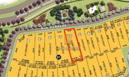 Terreno à venda, 686 m² por R$ 2.059.380,00 - Jardins Itália - Goiânia/GO