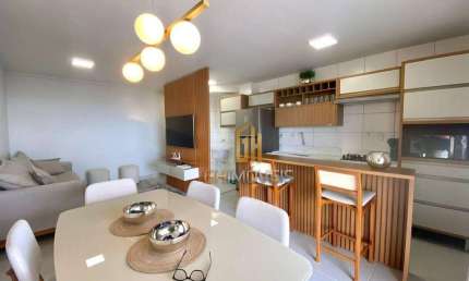 Apartamento com 3 dormitórios à venda, 76 m² por R$ 598.000,00 - Parque Amazônia - Goiânia/GO