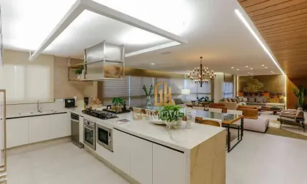 Apartamento à venda, 206 m² por r$ 3.800.000,00 - setor marista - goiânia/go