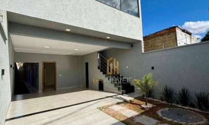 Casa com 3 dormitórios à venda, 165 m² por R$ 750.000,00 - Residencial Village Garavelo - Aparecida de Goiânia/GO