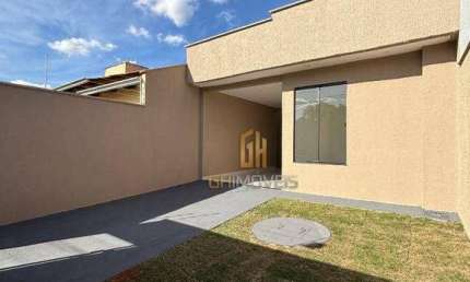 Casa com 2 dormitórios à venda, 90 m² por R$ 335.000 - Parque Ibirapuera - Aparecida de Goiânia/GO