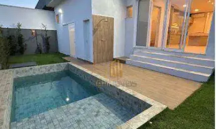 Belíssima casa com 3 quartos no Condomínio Jardim Veneza