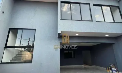 Sobrado com 3 dormitórios à venda, 200 m² por r$ 1.100.000,00 - setor morada dos pássaros - aparecida de goiânia/go