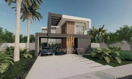 Sobrado com 3 dormitórios à venda, 218 m² por r$ 1.610.000,00 - jardins capri - senador canedo/go
