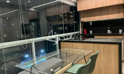 APARTAMENTO COM 1 DORMITORIO 1 VAGA NA VILA OLIMPIA