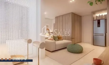 Studio amplo e moderno c/ vaga - lançamento no coração da vila mariana