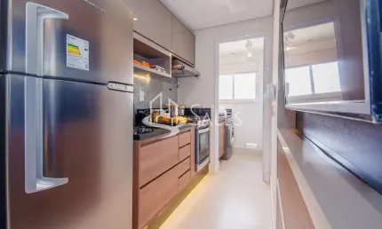 Apartamento com 02 dormitórios c/ porcelanato no jd. santa cruz
