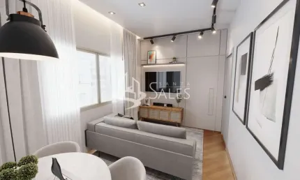 Apartamento 44m² encantador e recém-reformado em uma das áreas mais desejadas de São Paulo!!