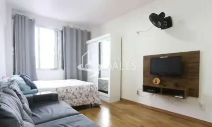 Apartamento Aconchegante na Vila Buarque 28m², ideal para quem busca praticidade e conforto!
