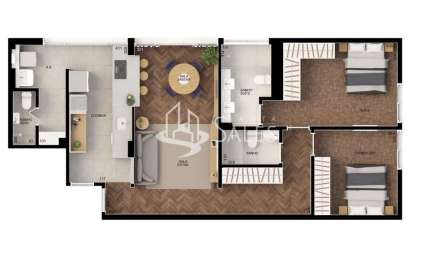 Apartamento na Bela Vista: Espaço e Conforto em 97m², REFORMADO, 2 dormitórios, 3 banheiros, 1 vaga!