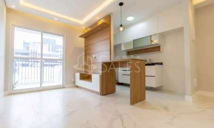 Apartamento 2 dormitórios com 1 suíte e 1 vaga no Brooklin