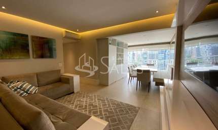 Apartamento à venda na Vila Nova Conceição, São Paulo-SP: 2 quartos, 1 suíte, 1 sala, 2 banheiros, 2 vagas, 80m². Imperdível!