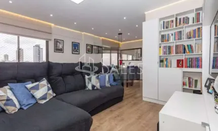 Apartamento à venda em São Paulo-SP, Vila Moinho Velho - Sacomã: 3 quartos, 1 suíte, 1 sala, 2 banheiros, 1 vaga - 135m² de área.
