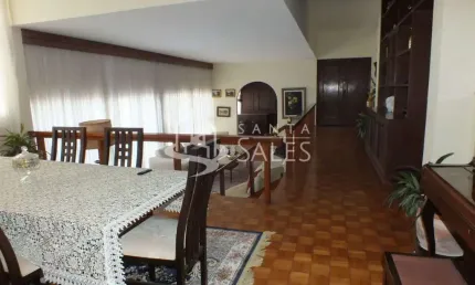Apartamento com Vista Mar incrível. 4 Dormitórios - Ilha Porchat - Pé na areia