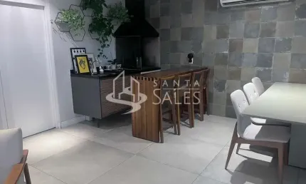 Apartamento à venda na Vila Mariana, São Paulo-SP: 3 quartos, 3 suítes, 3 salas, 4 banheiros, 3 vagas, 156m². Decoração impecável, cozinha gourmet e lazer completo!